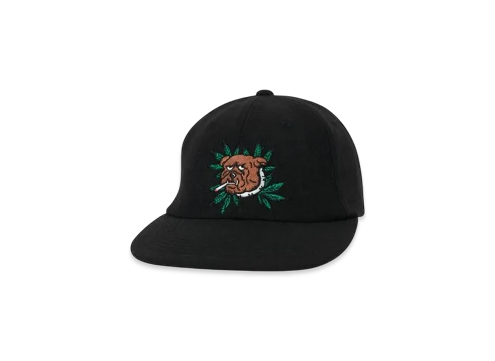 PALACE Weed Bulldog Wool 6-Panel "Black"