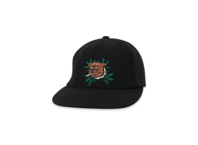 PALACE Weed Bulldog Wool 6-Panel "Black"