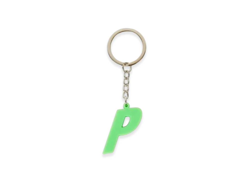 PALACE P-Glow Keyring "Green"