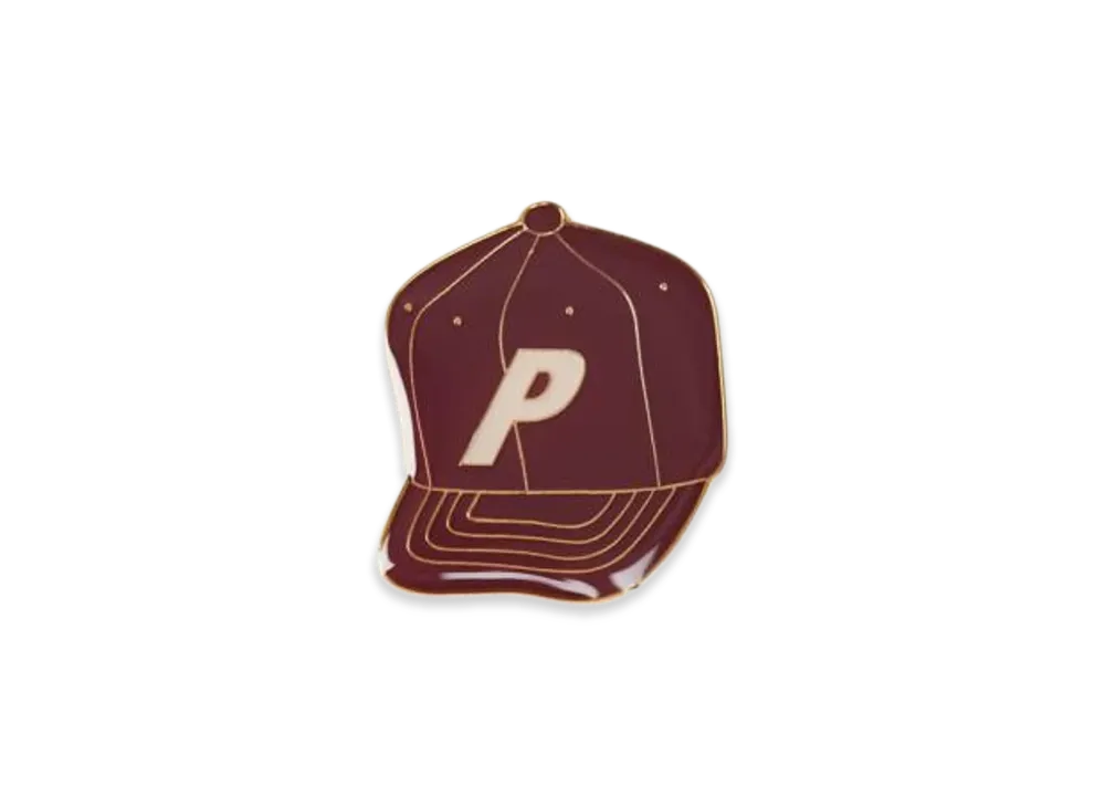 PALACE Stadium Hat Pin Badge "Brown"