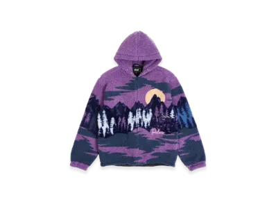 PALACE Palaska Fleece Jacket "Purple"