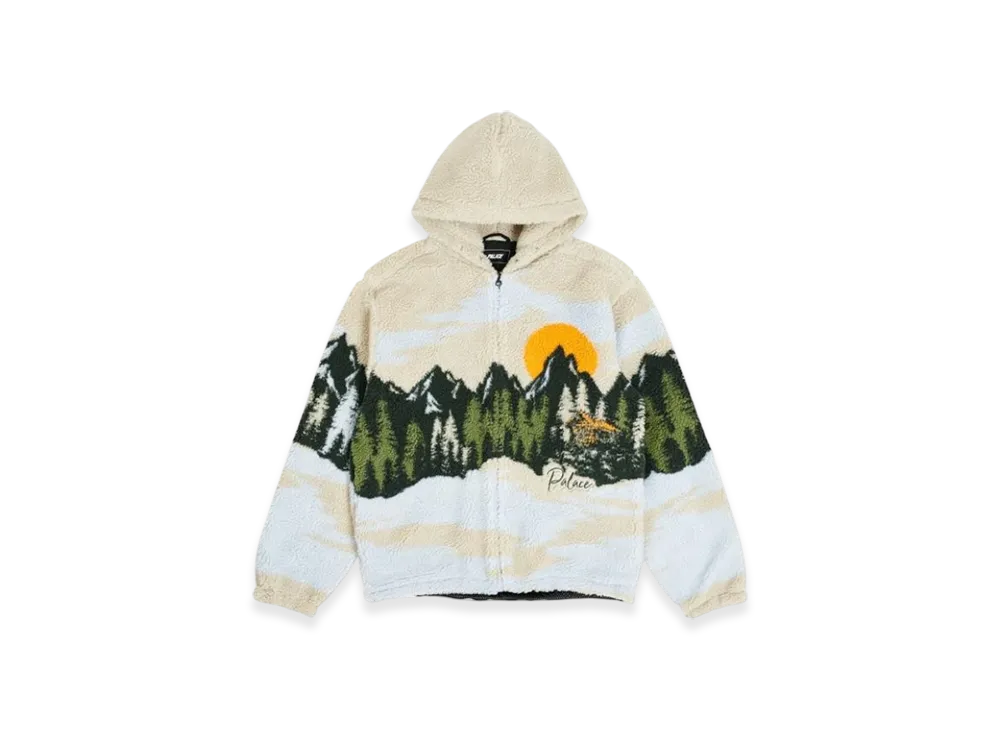 PALACE Palaska Fleece Jacket "Beige"