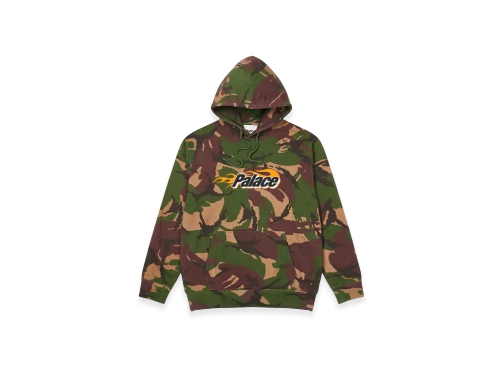 PALACE P-Flames Hood "Camo"
