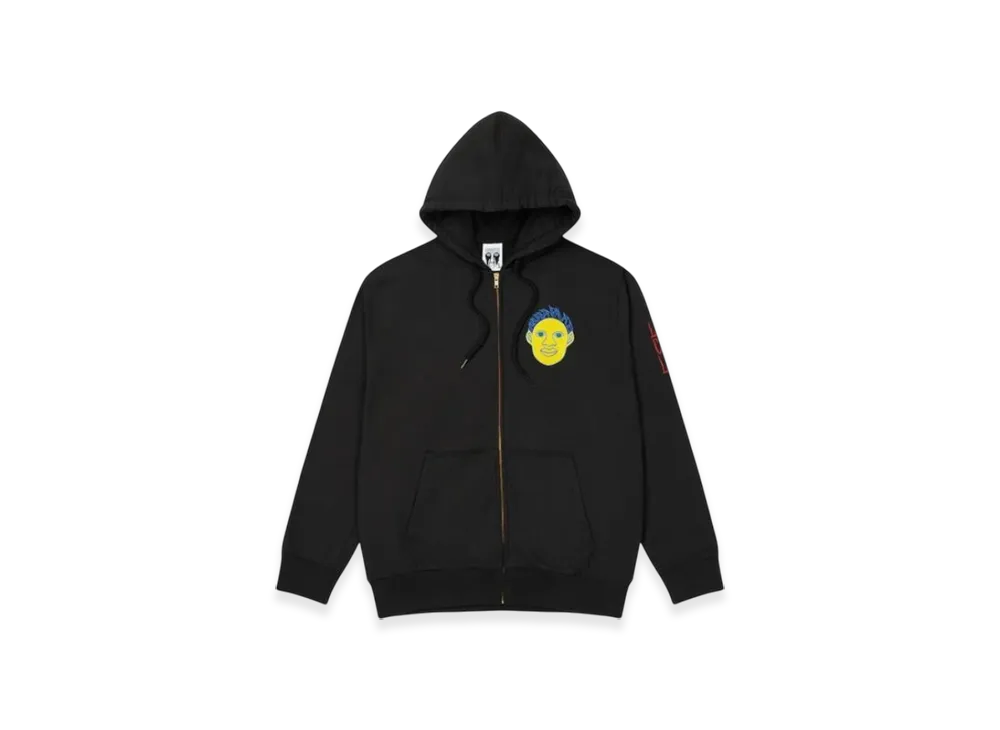PALACE Suburban Bliss Elf Head Patch Zip Hood "Black"