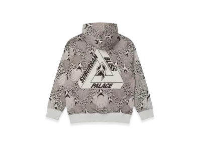 PALACE Suburban Bliss Ghost Hood "Grey Marl"