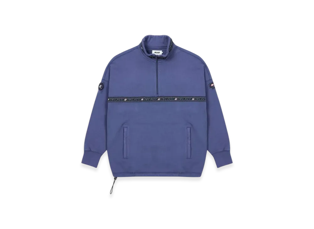 PALACE Zen Half Zip "Navy"