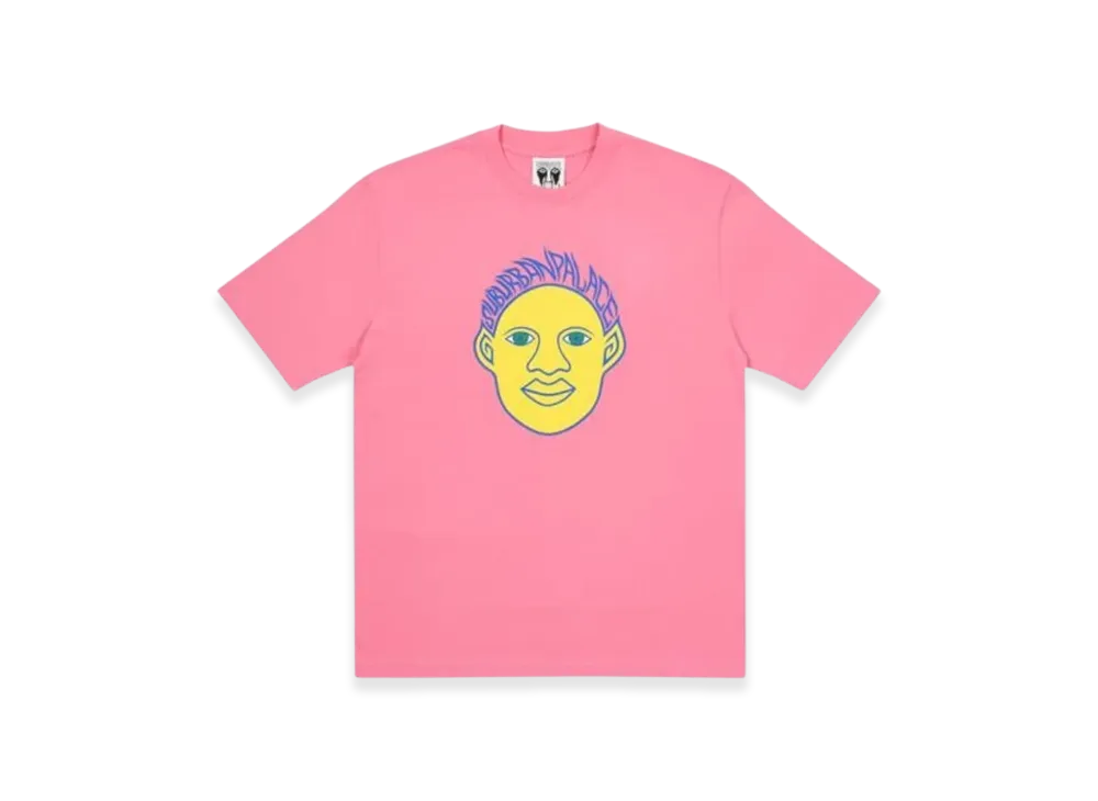 PALACE Suburban Bliss Elf Head T-Shirt "Pink"