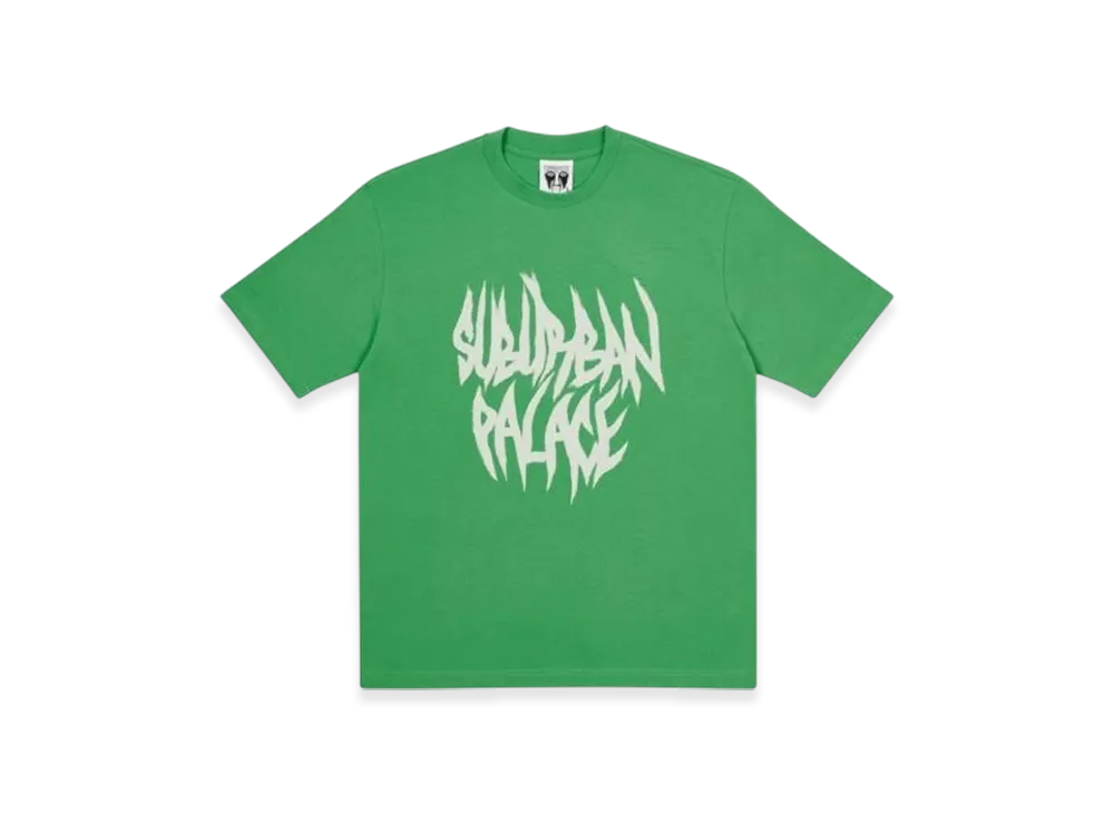 PALACE Suburban Bliss Paintbrush T-Shirt "Green"