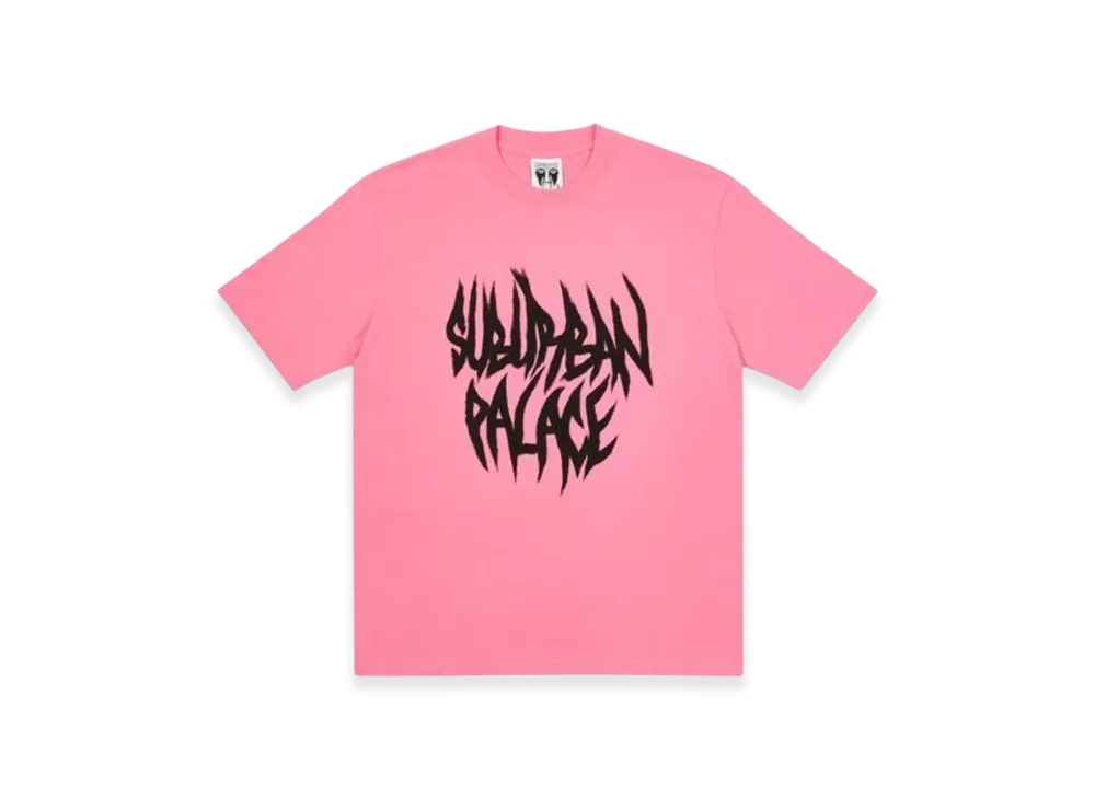 PALACE Suburban Bliss Paintbrush T-Shirt "Pink"