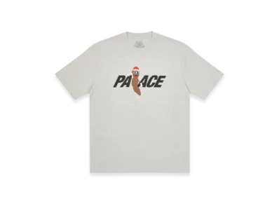 PALACE Mr Hankey T-Shirt "Grey Marl"