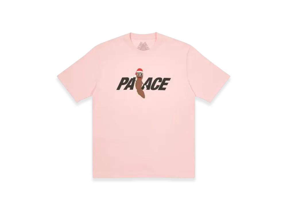 PALACE Mr Hankey T-Shirt "Pink"