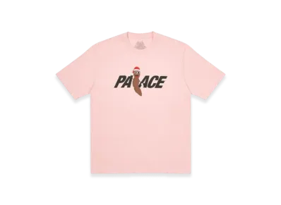 PALACE Mr Hankey T-Shirt "Pink"