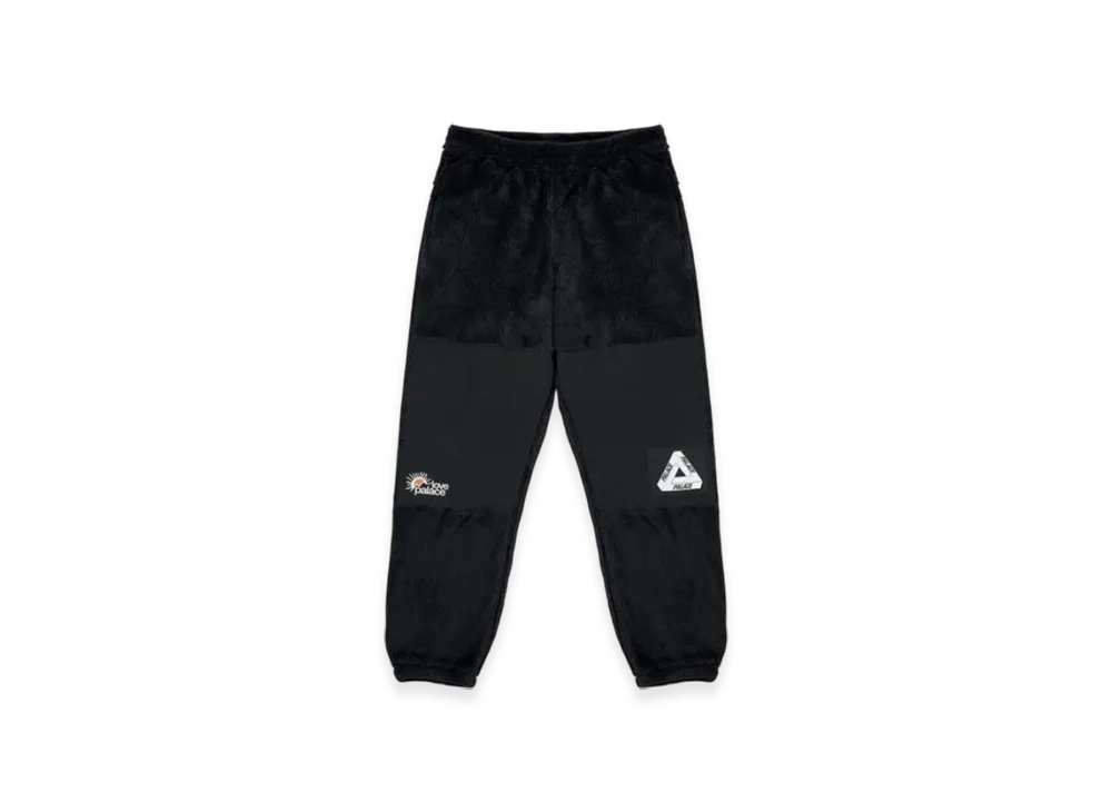 PALACE Polartec High-Loft Teddy Fleece Joggers "Black"