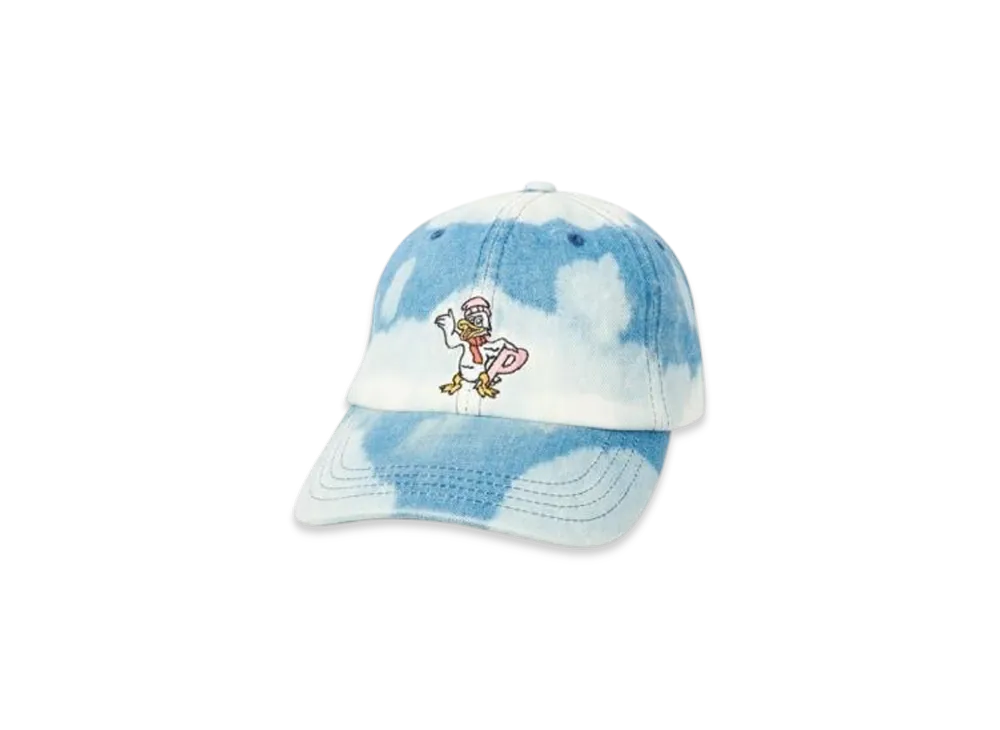 PALACE Chilly Duck Out Denim 6-Panel "Bleached"