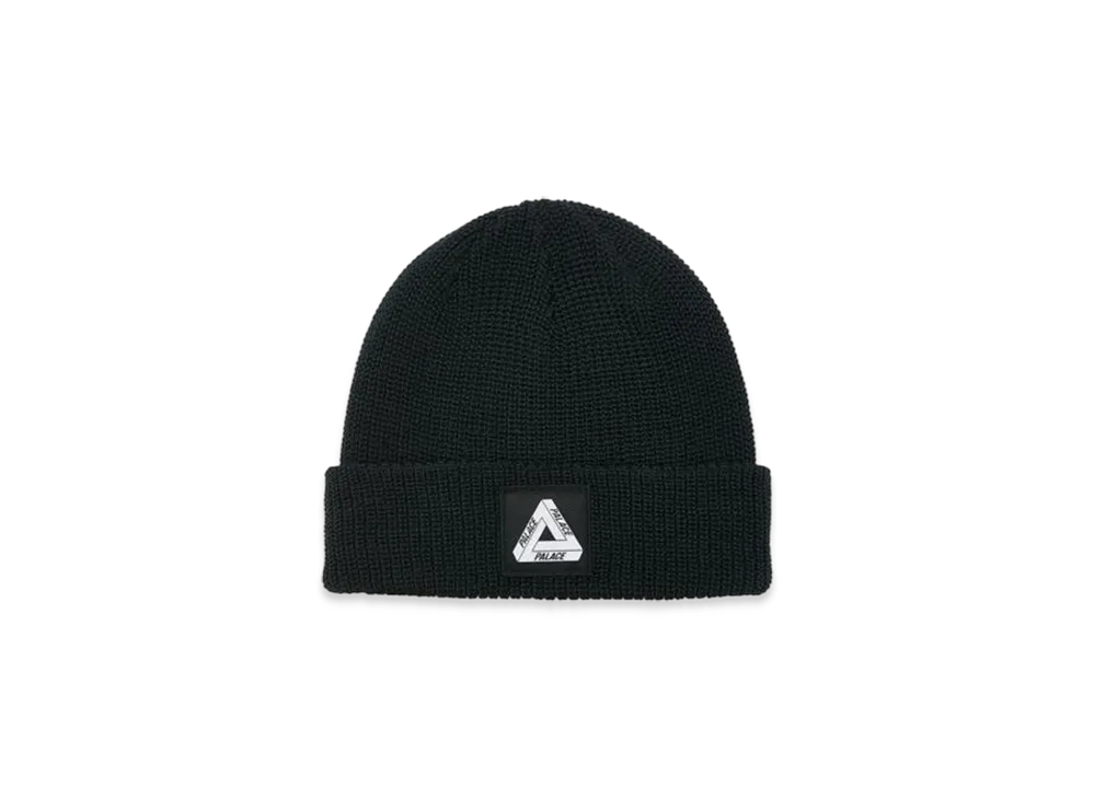 PALACE Tri-Ferg Patch Beanie "Black"