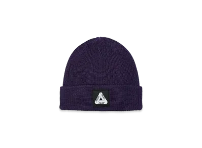 PALACE Tri-Ferg Patch Beanie "Purple"