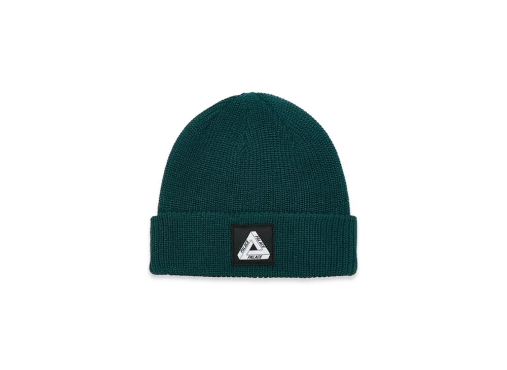 PALACE Tri-Ferg Patch Beanie "Dark Green"