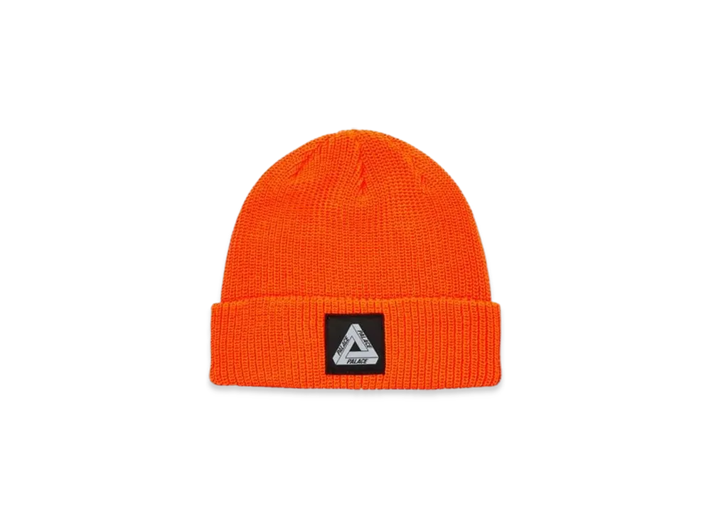 PALACE Tri-Ferg Patch Beanie "Orange"