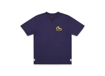 PALACE x Evisu T-Shirt "Navy"
