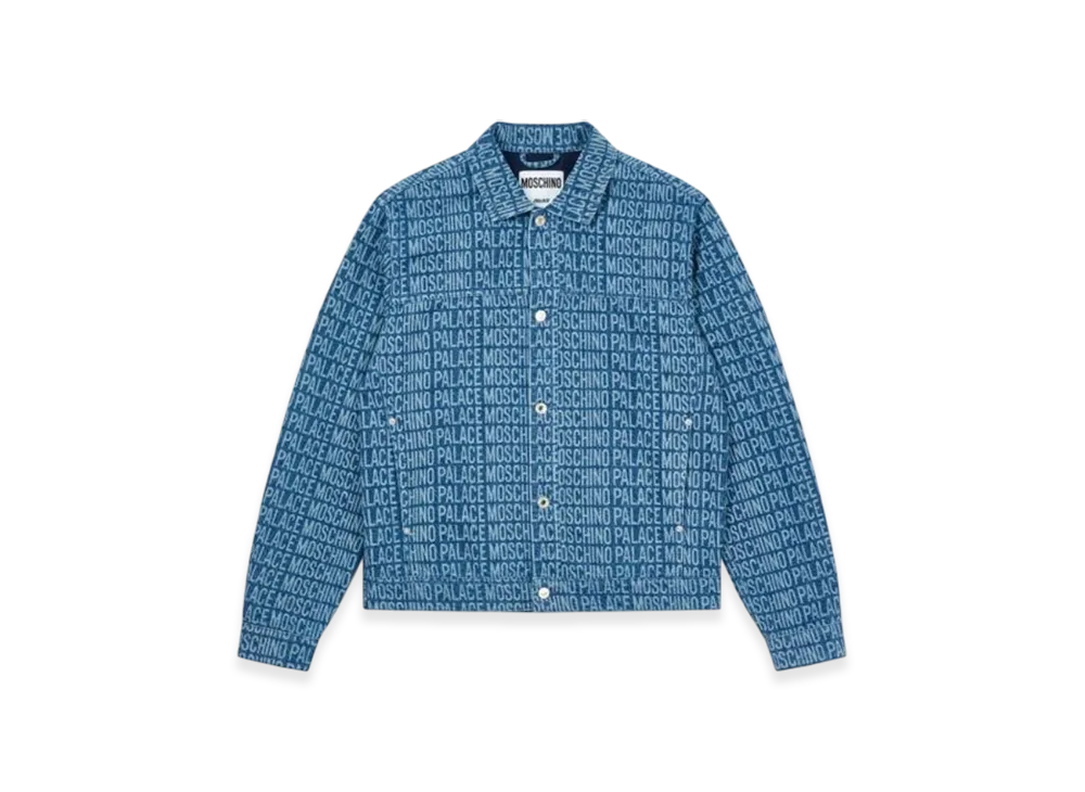 PALACE x Moschino Denim Jacket "Blue"