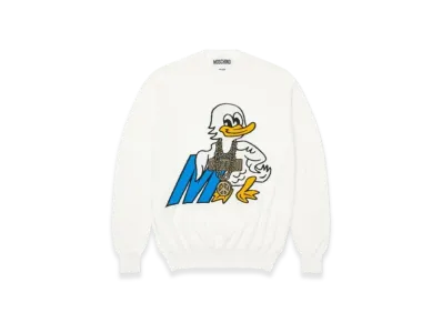 PALACE x Moschino Knitted Jumper "White"