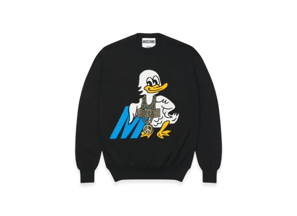 PALACE x Moschino Knitted Jumper "Black"