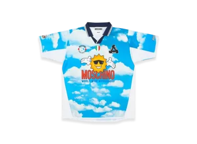 PALACE x Moschino Football Shirt "Blue"