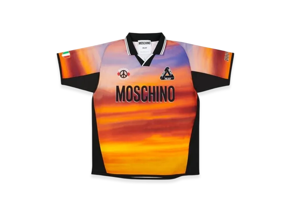 PALACE x Moschino Football Shirt "Orange"