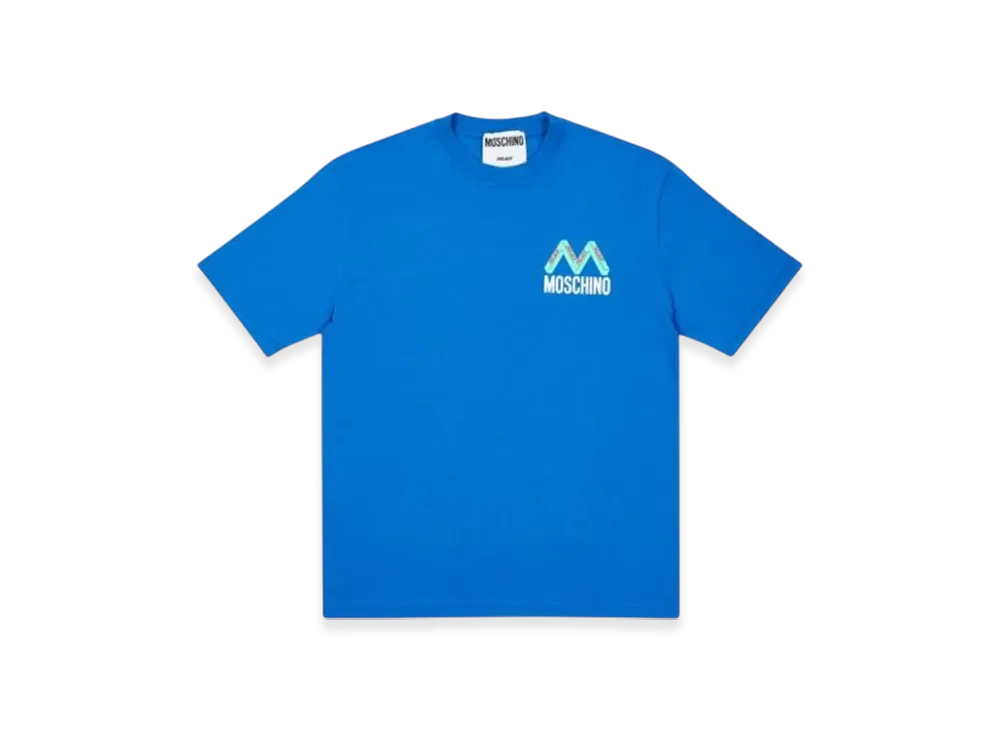 PALACE x Moschino T-Shirt "Blue"