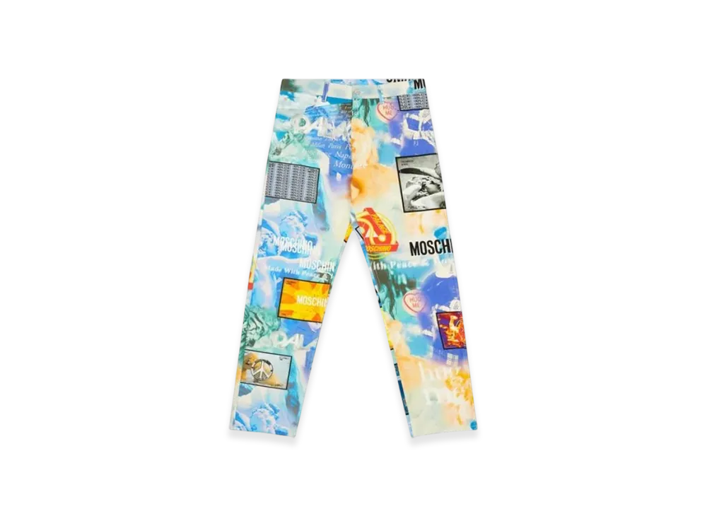 PALACE x Moschino Denim Jean "Multi 1"