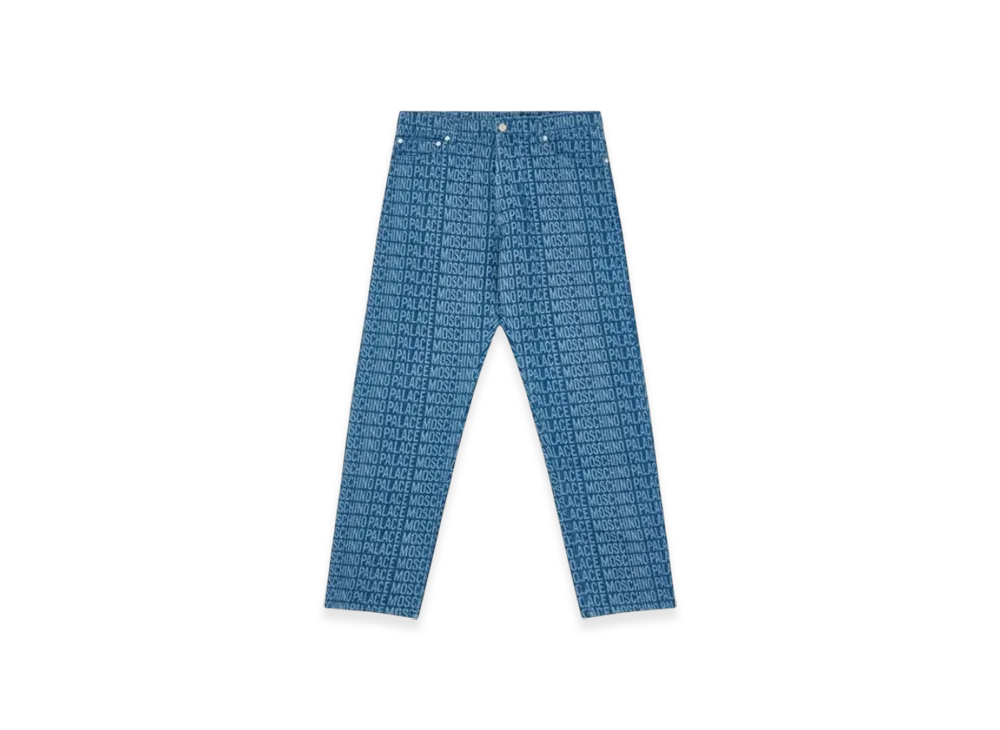 PALACE x Moschino Denim Jean "Blue"