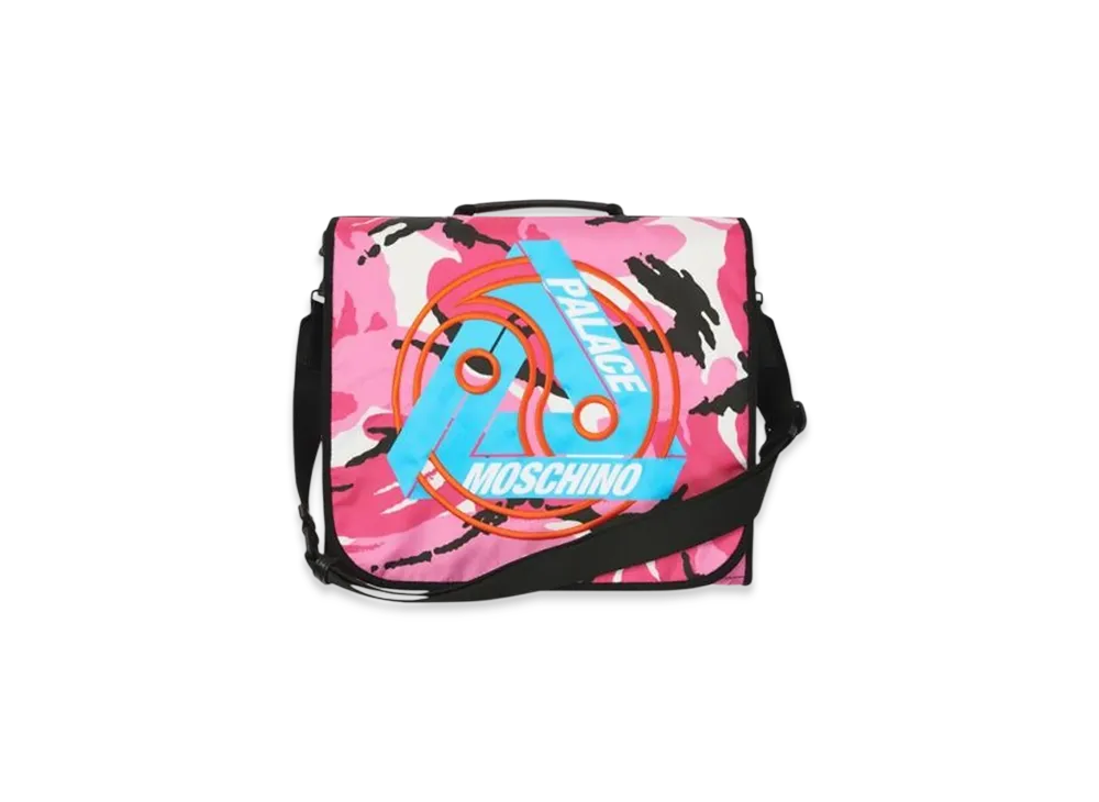 PALACE x Moschino Record Bag "Pink"