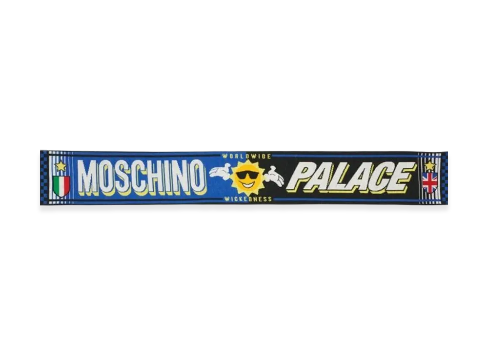 PALACE x Moschino Scarf "Blue"