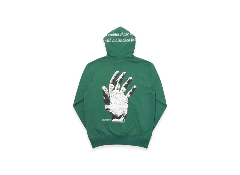 PALACE x Anarchic Hoodie "Humanity Green"