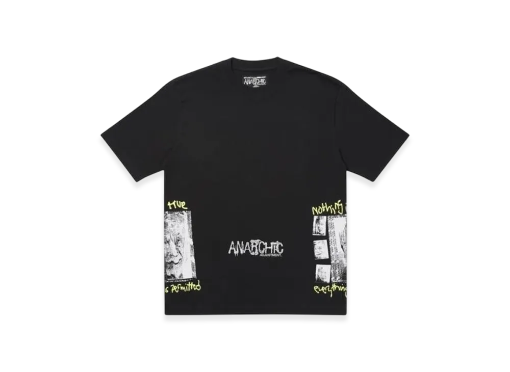 PALACE x Anarchic T-Shirt Nothing Is True "Black"