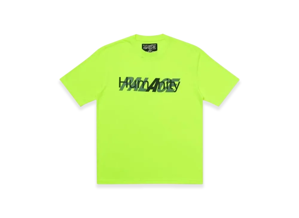 PALACE x Anarchic T-Shirt Humanity "Fluro"