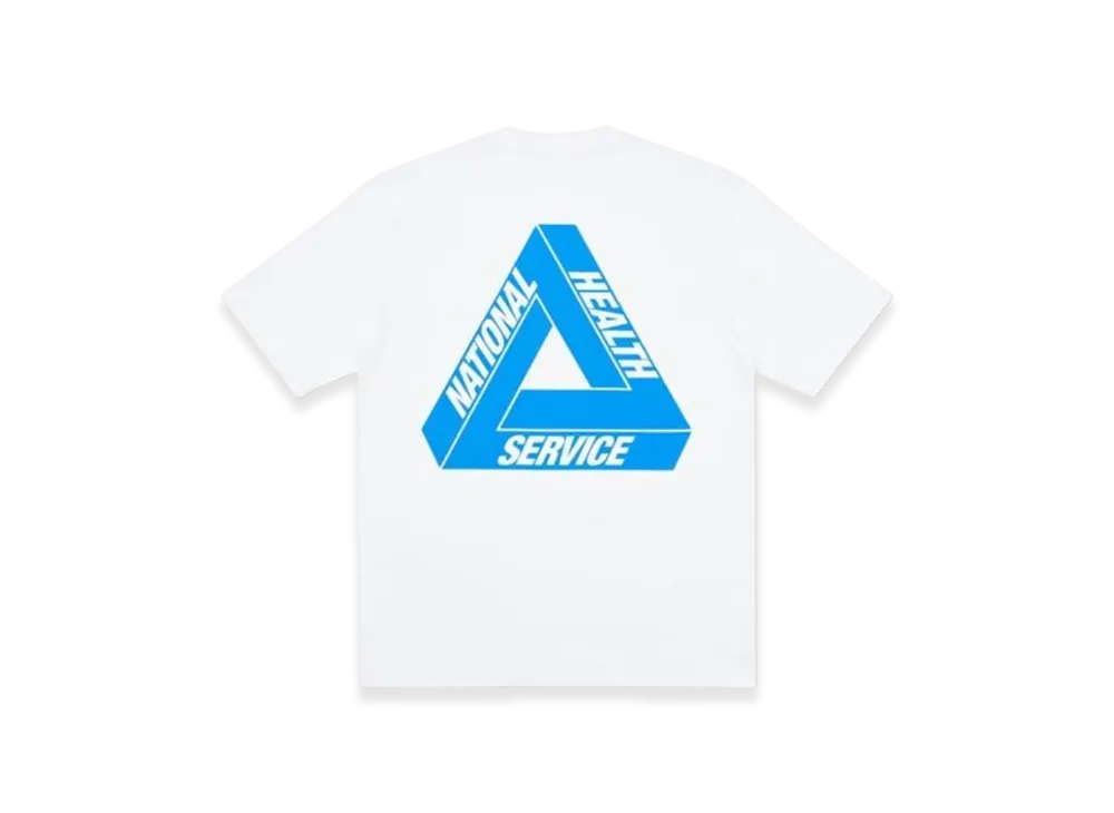 PALACE NHS Tridonation T-Shirt "White"