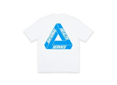PALACE NHS Tridonation T-Shirt "White"