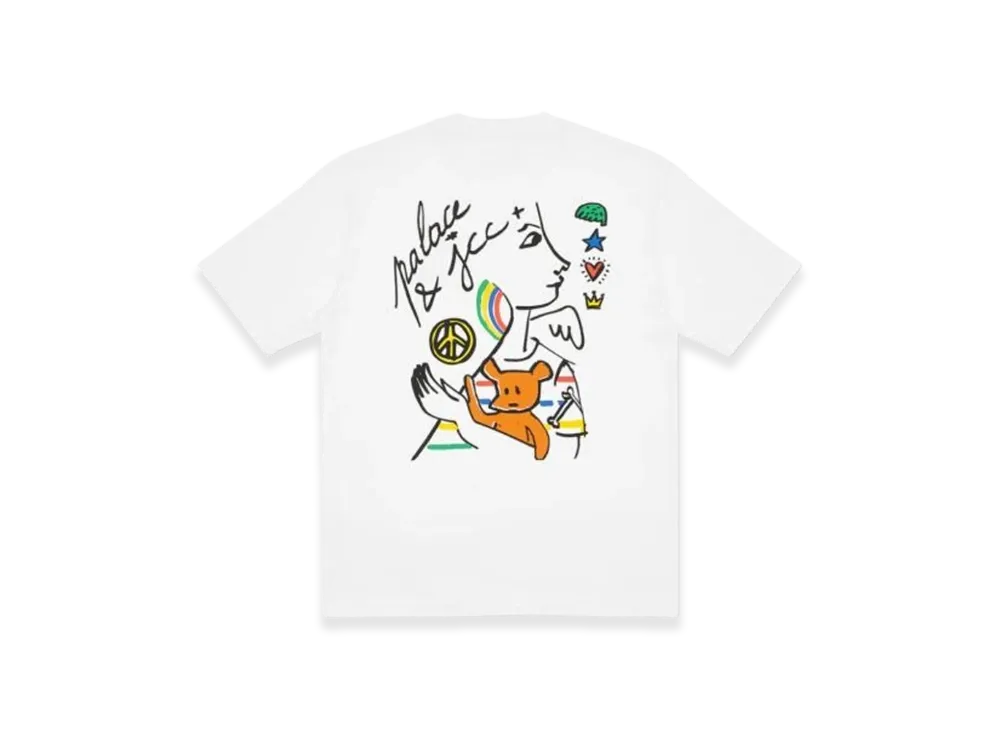PALACE x Jcdc-2 T-Shirt Jcdc "White"