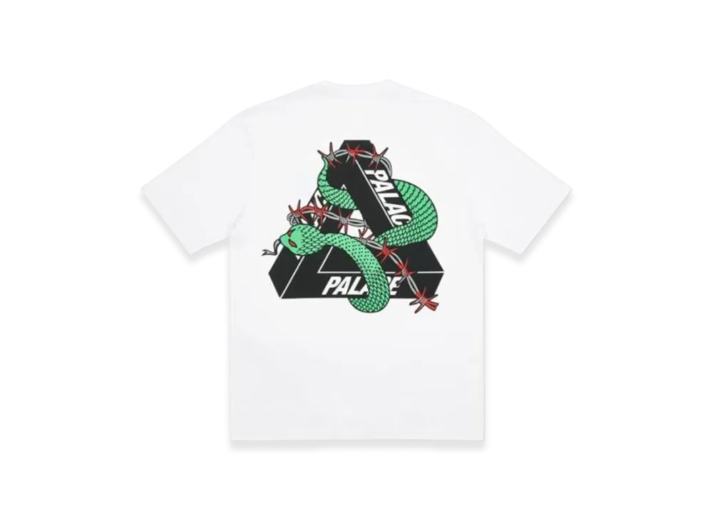 PALACE T-Shirt Hesh Mit Fresh "White"
