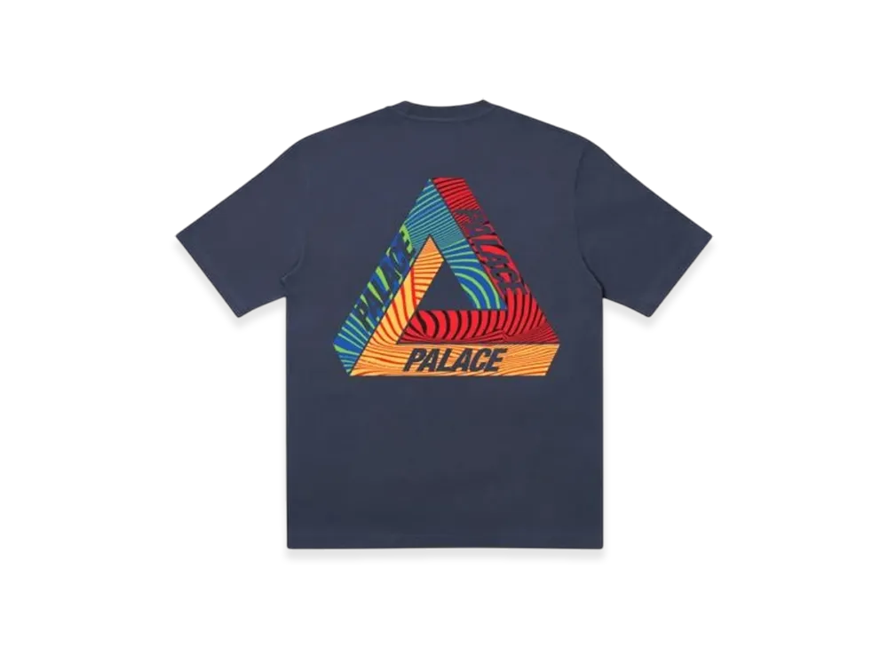PALACE T-Shirt Tri Tex "Navy"