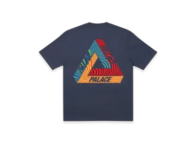PALACE T-Shirt Tri Tex "Navy"