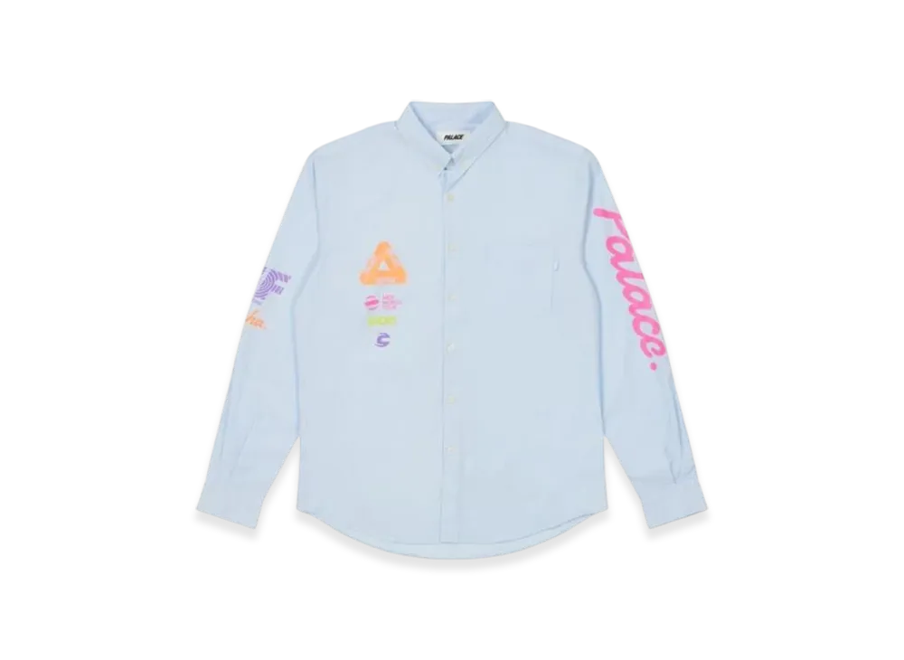 PALACE x Rapha Shirt "Blue"