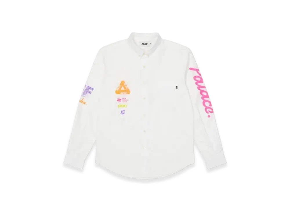 PALACE x Rapha Shirt "White"