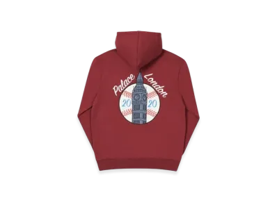 PALACE x New Era Hoodie "Burgundy"