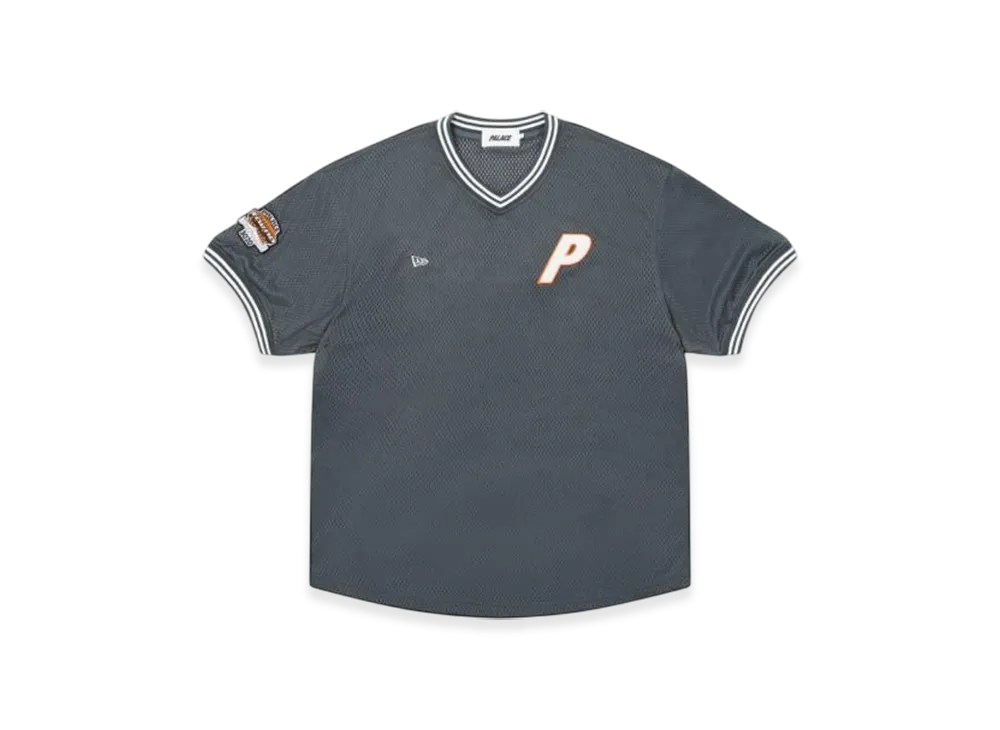 PALACE x New Era Jersey "Grey"