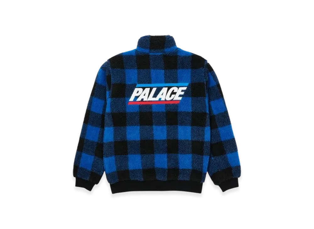 PALACE P-Lumber Jacket "Blue Black"