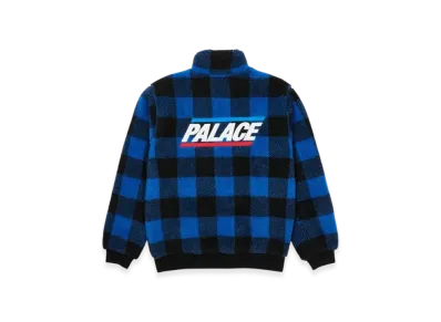 PALACE P-Lumber Jacket "Blue Black"