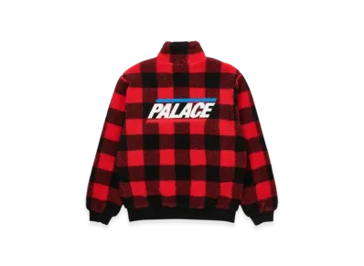 PALACE P-Lumber Jacket "Red Black"