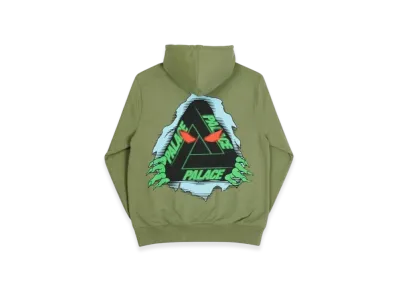 PALACE Tri-Ripper Hood "Olive"